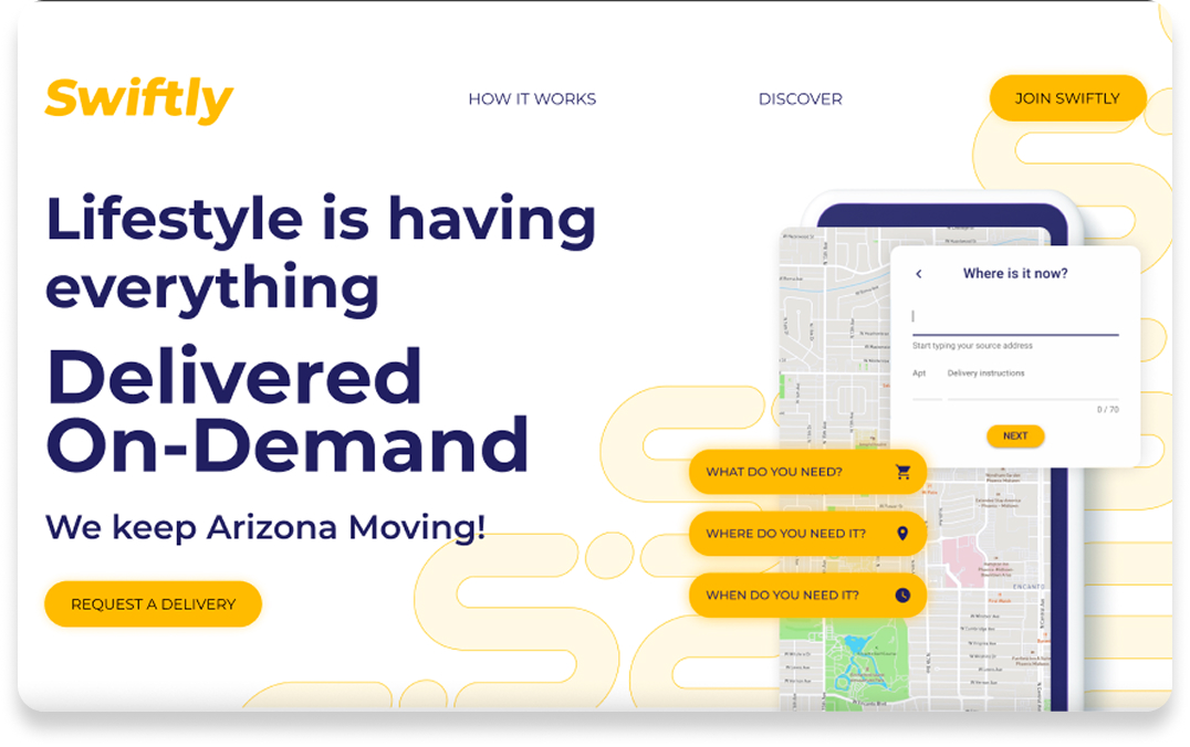 Arquitectura de Información y Diseño Visual — Swiftly